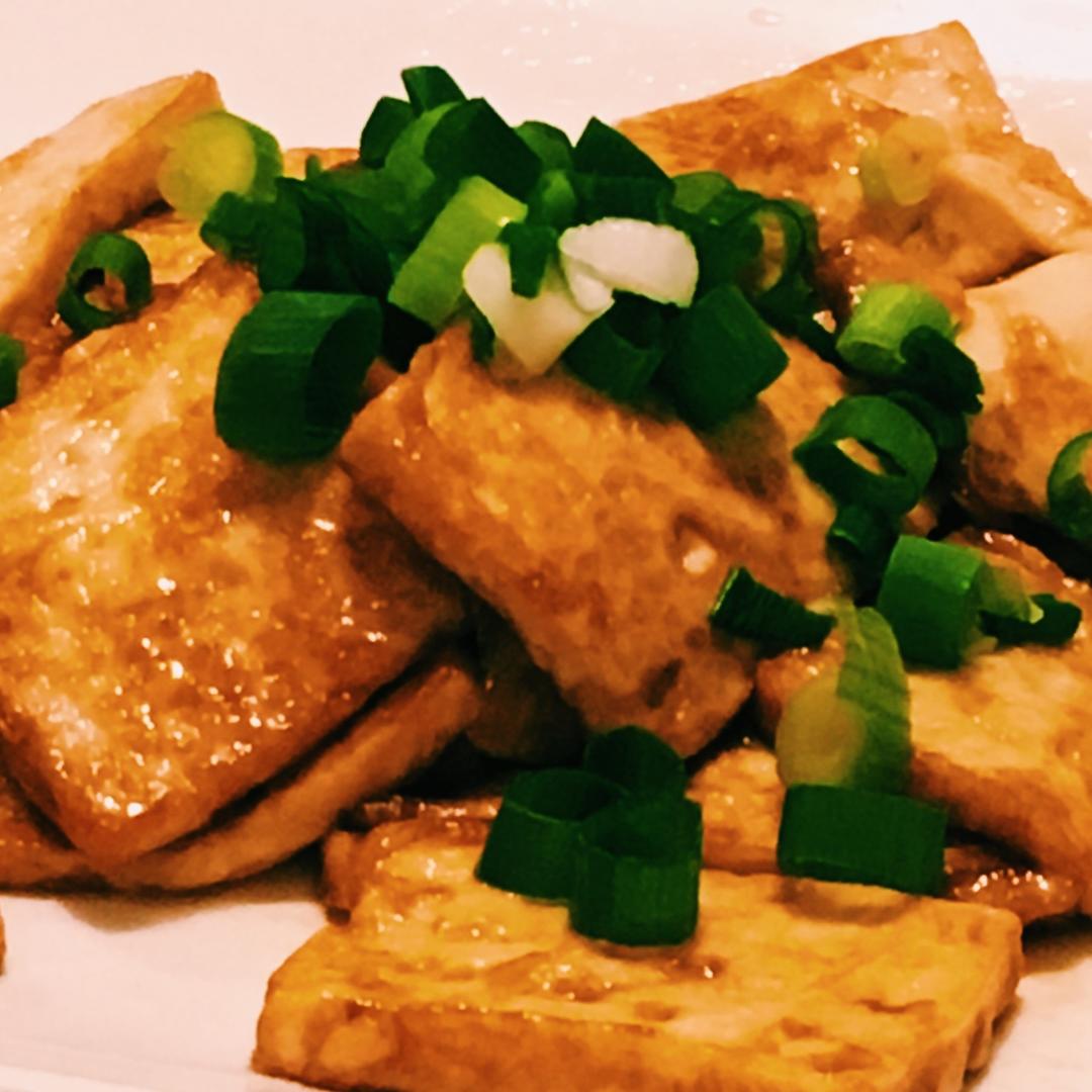蚝油煎豆腐