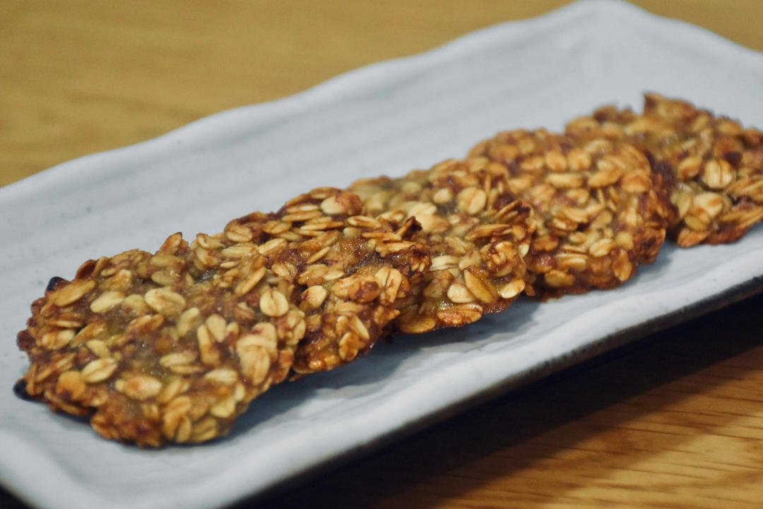 燕麦香蕉饼干