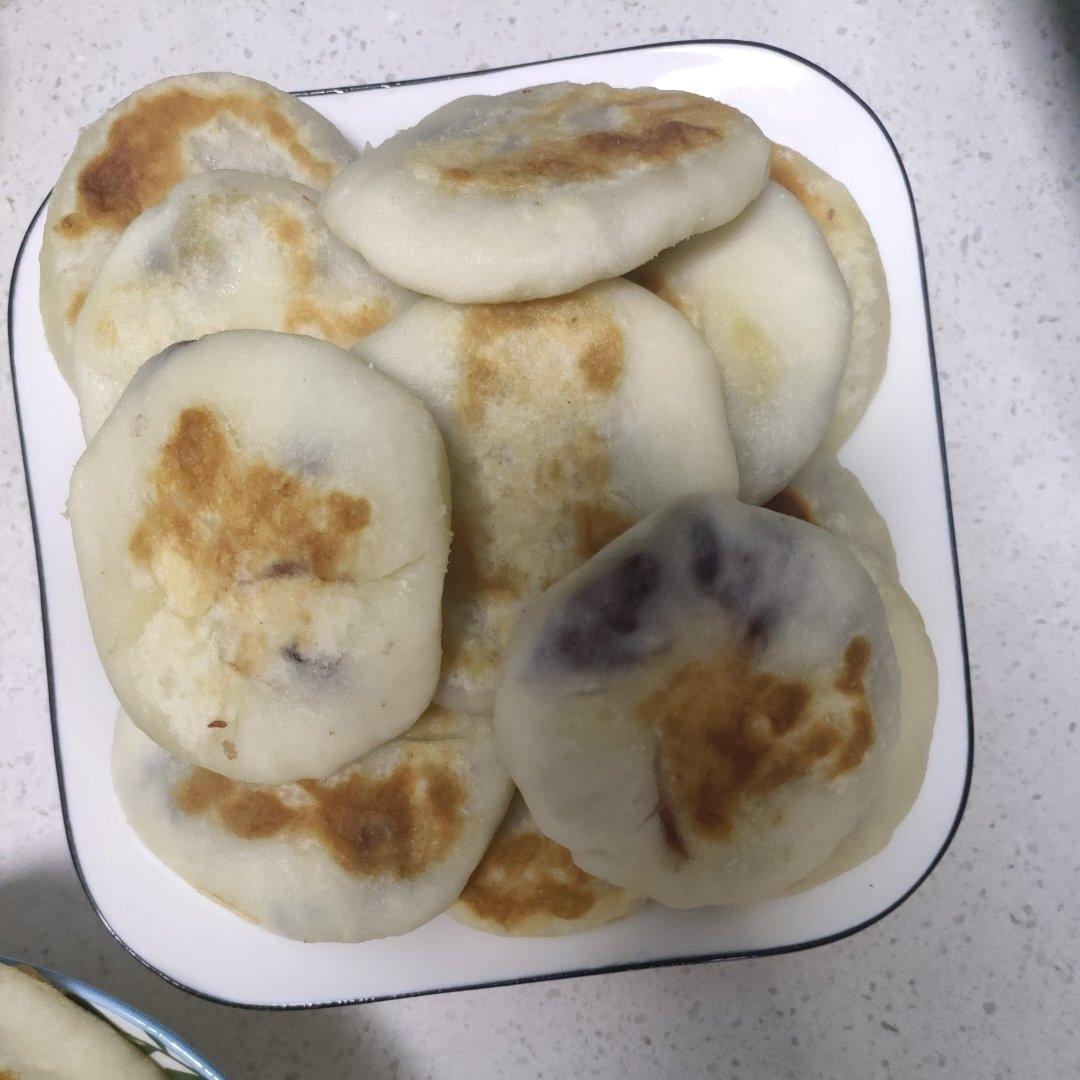 ㊙️东北糯米豆沙粘火勺 烫面法饼超级软 附虎口收拢法整形视频