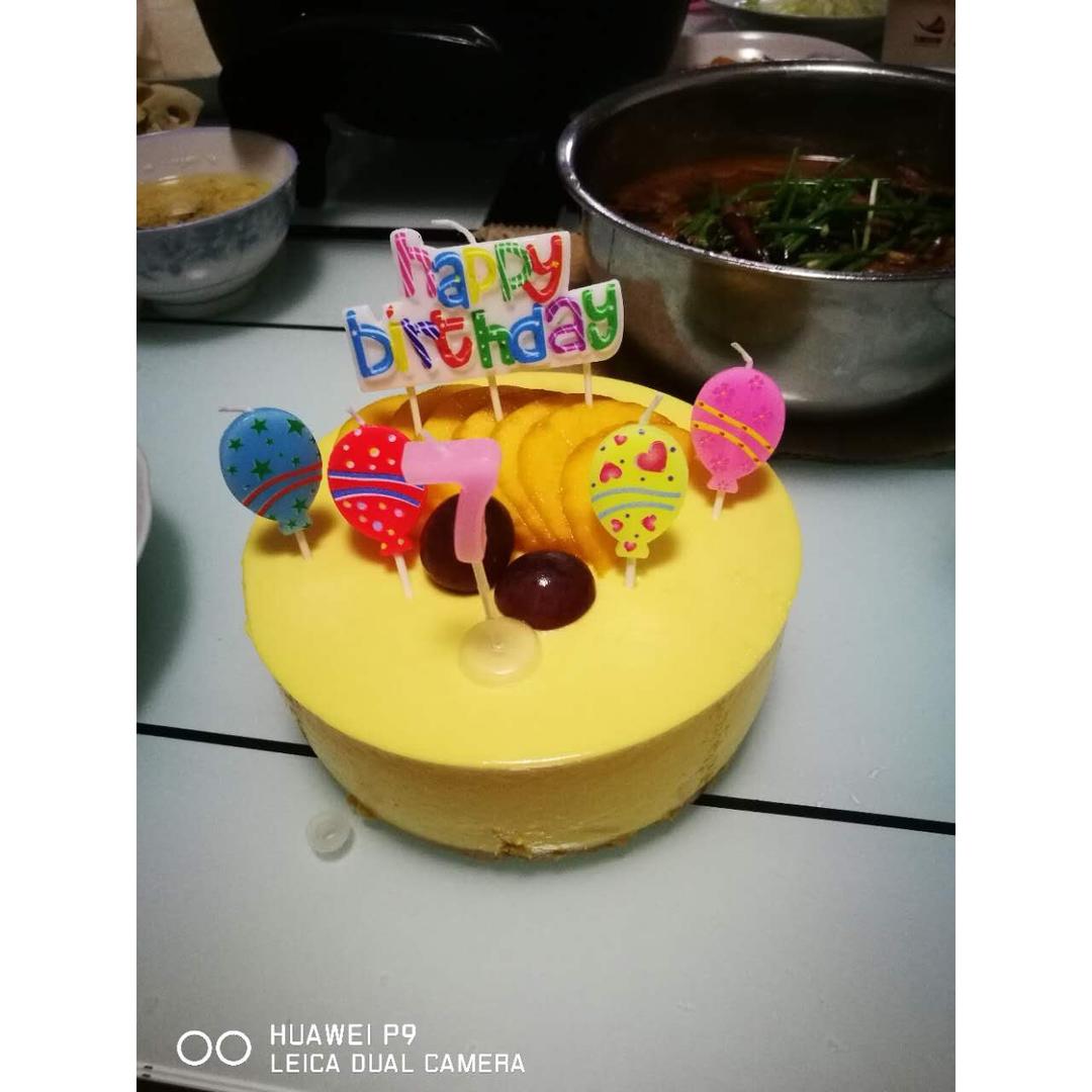 【视频】芒果慕斯（6寸） | 含镜面果胶配方