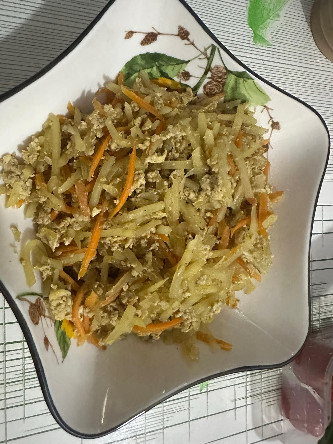 巨香的土豆丝炒鸡蛋