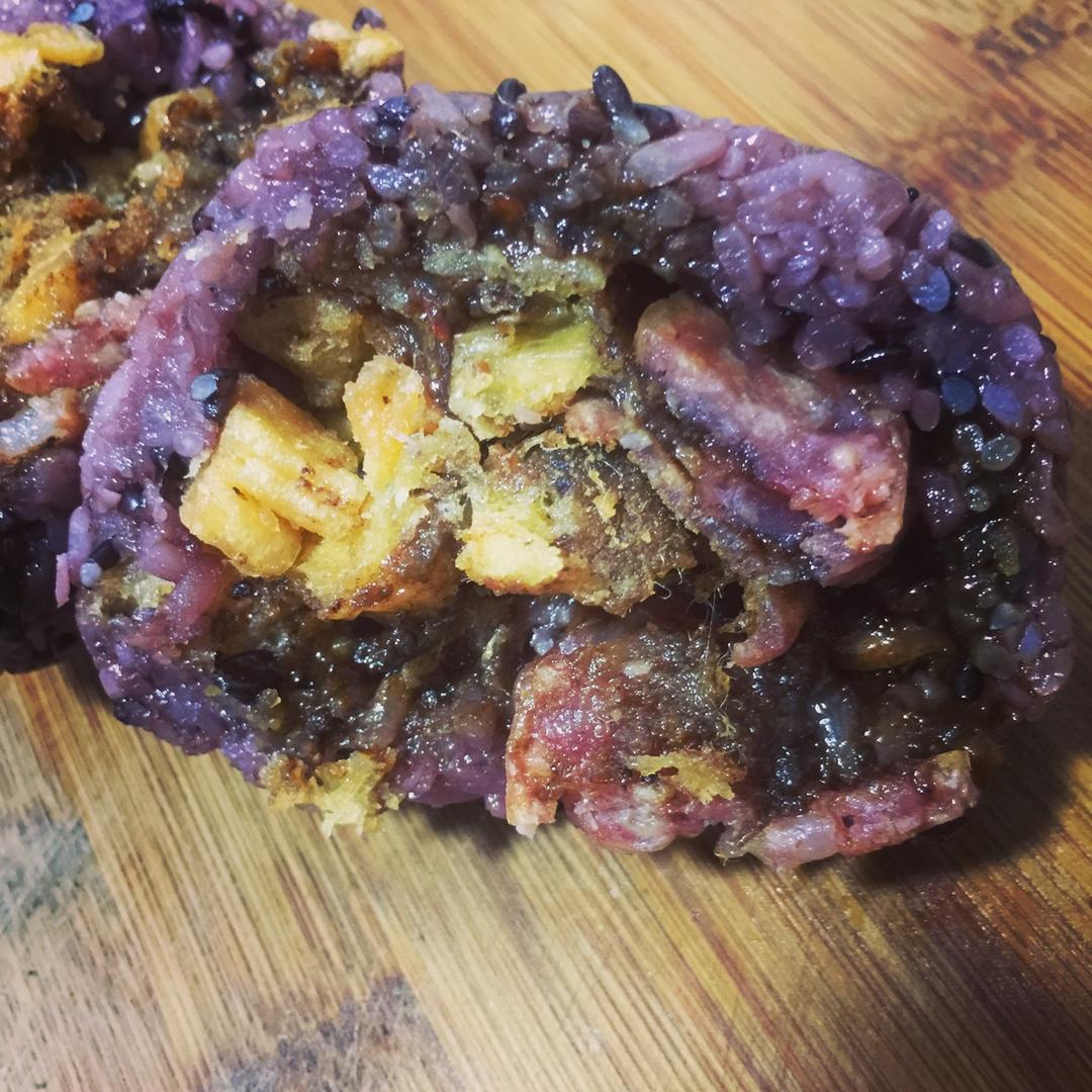 业火做的血糯米糍饭团