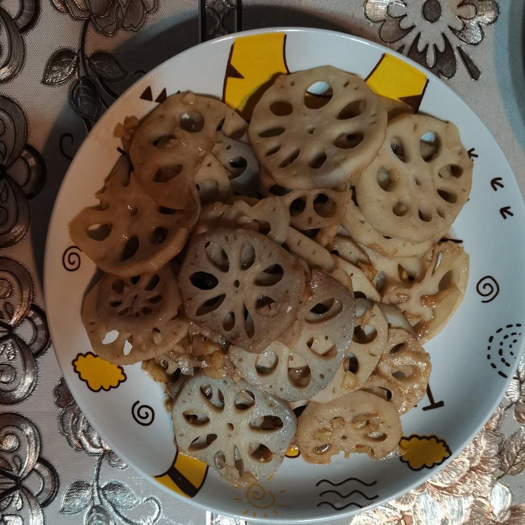 最简单味道惊艳的糖醋藕片