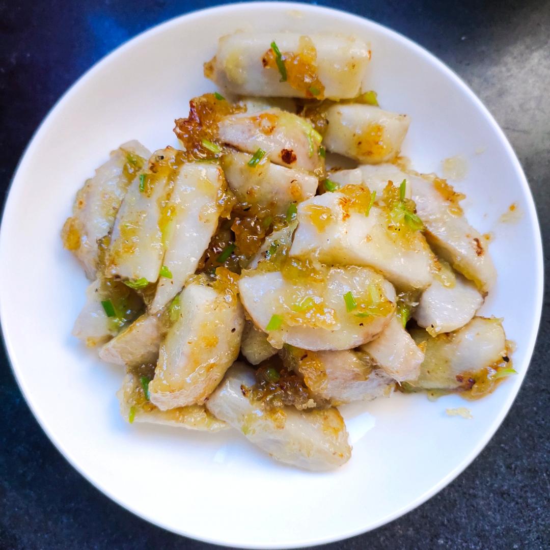 不用炸的反沙芋头