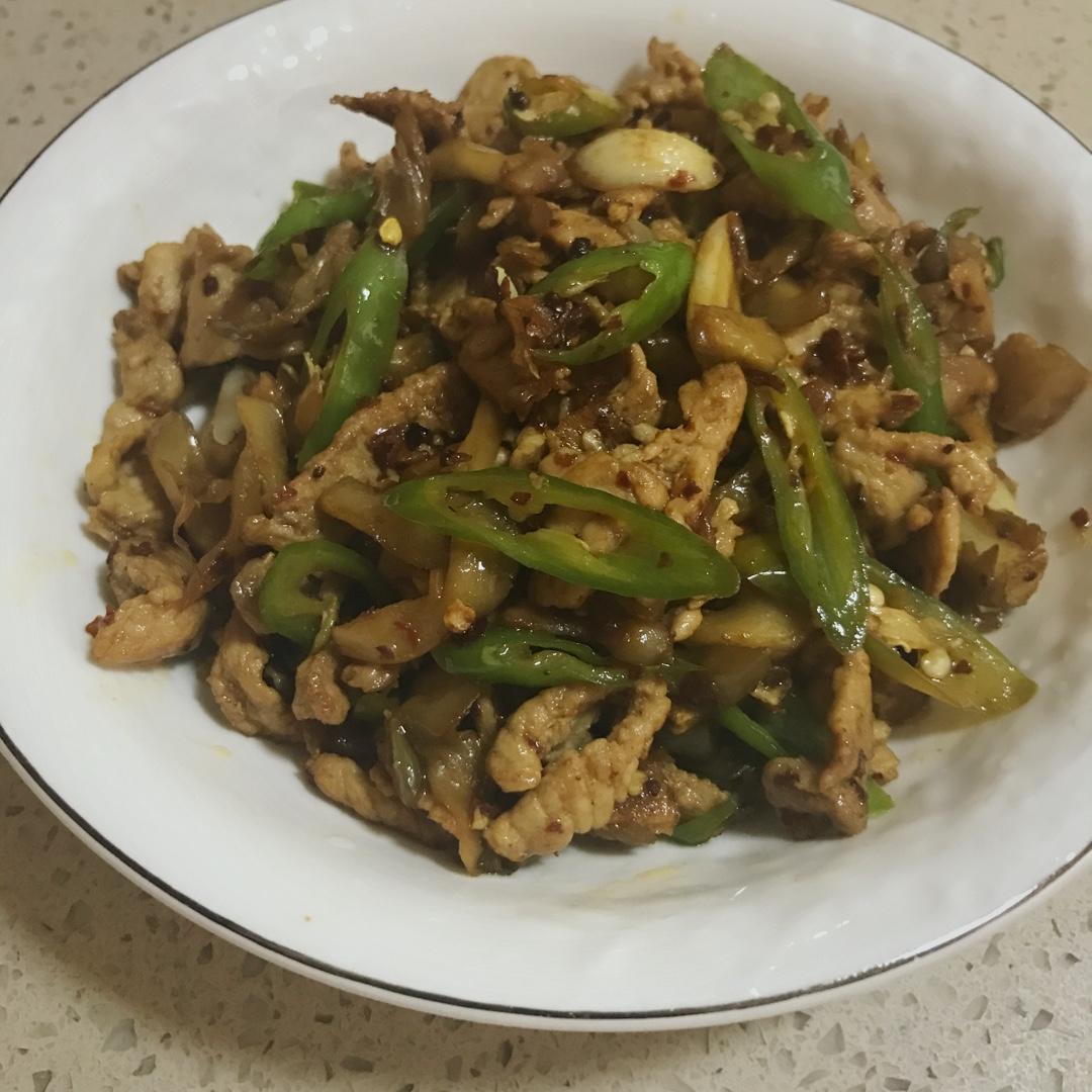 榨菜炒肉丝