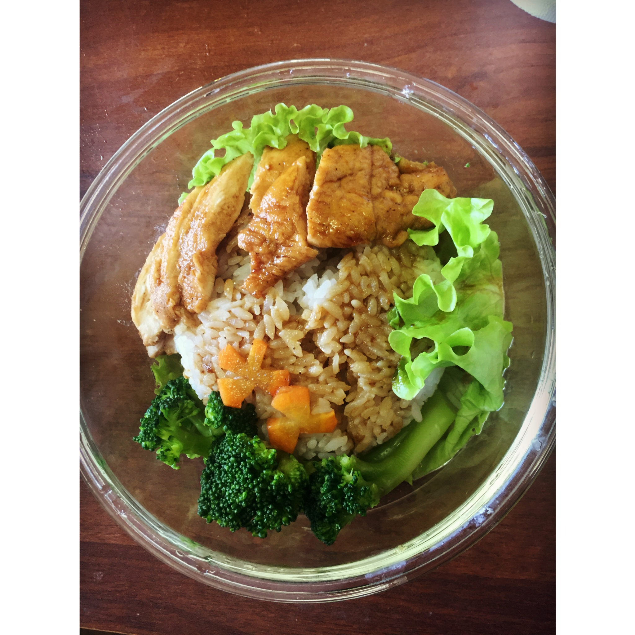 【照烧鸡排饭】