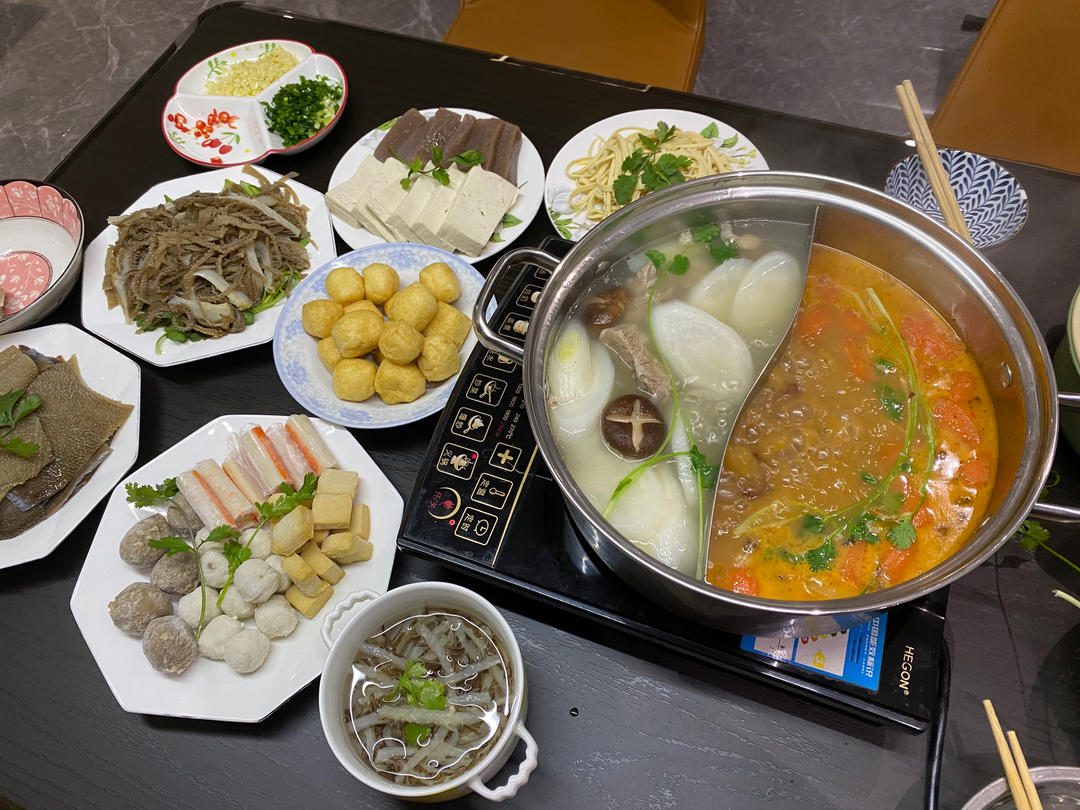 羊肉胡萝卜火锅