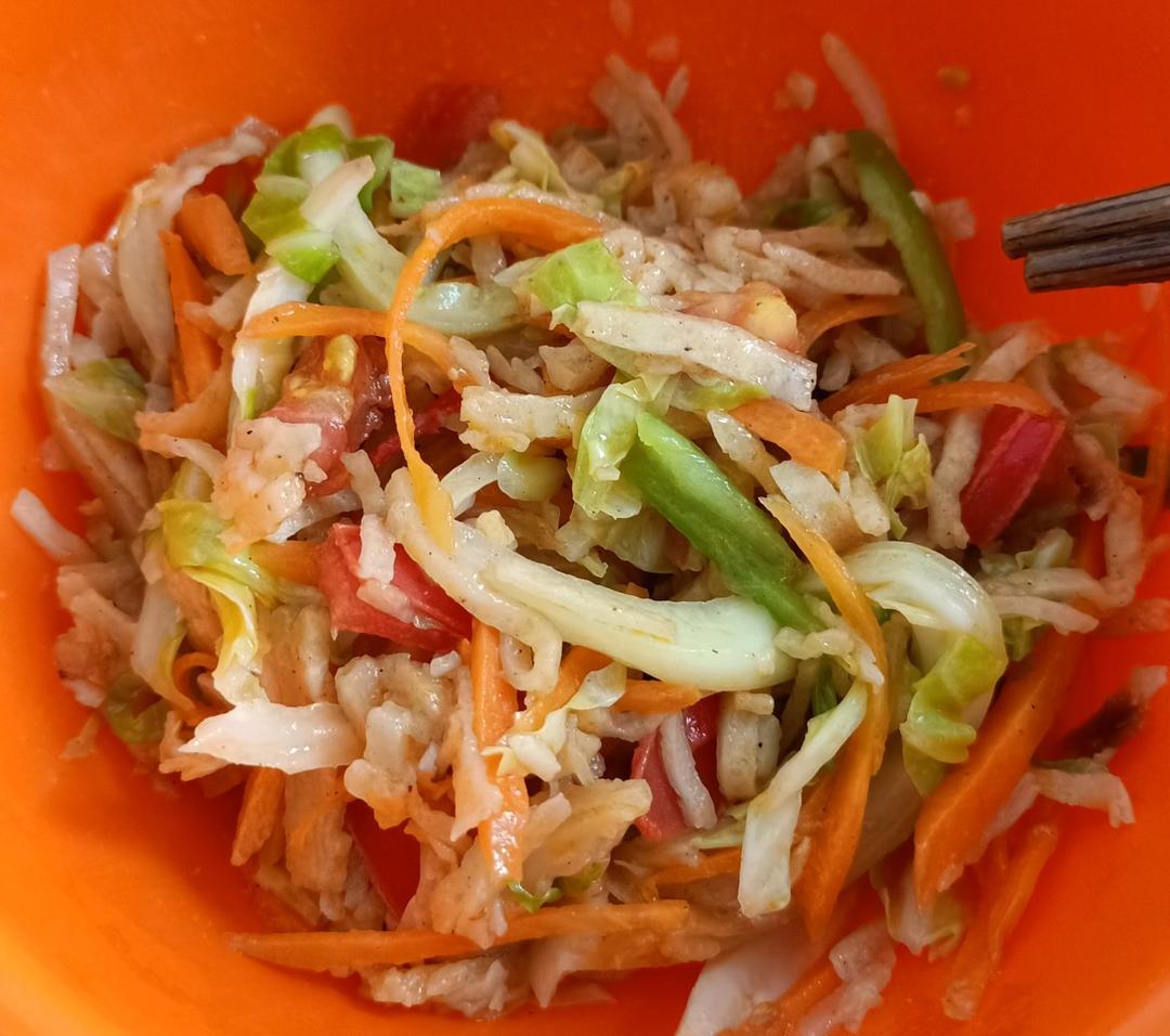 陕西私房炒饼[内附饼丝做法]