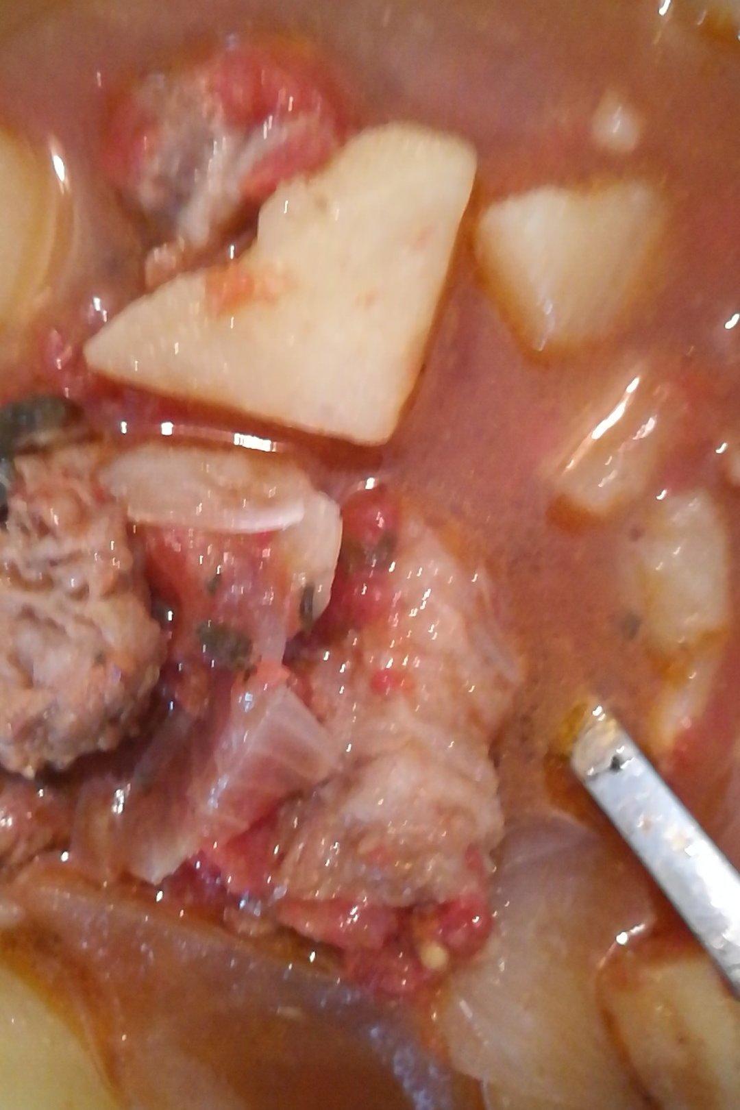 土豆牛肉浓烩