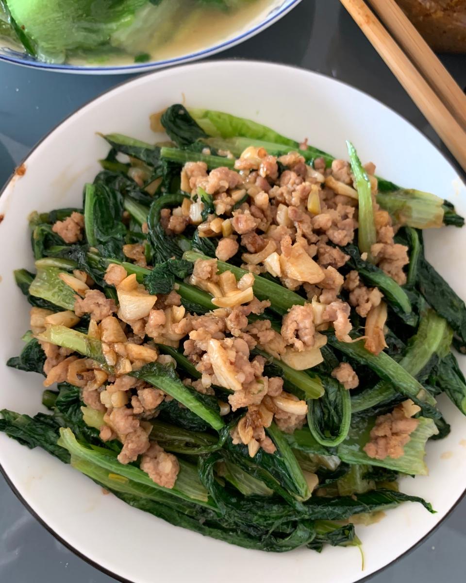 蒜蓉油麦菜（蚝油）