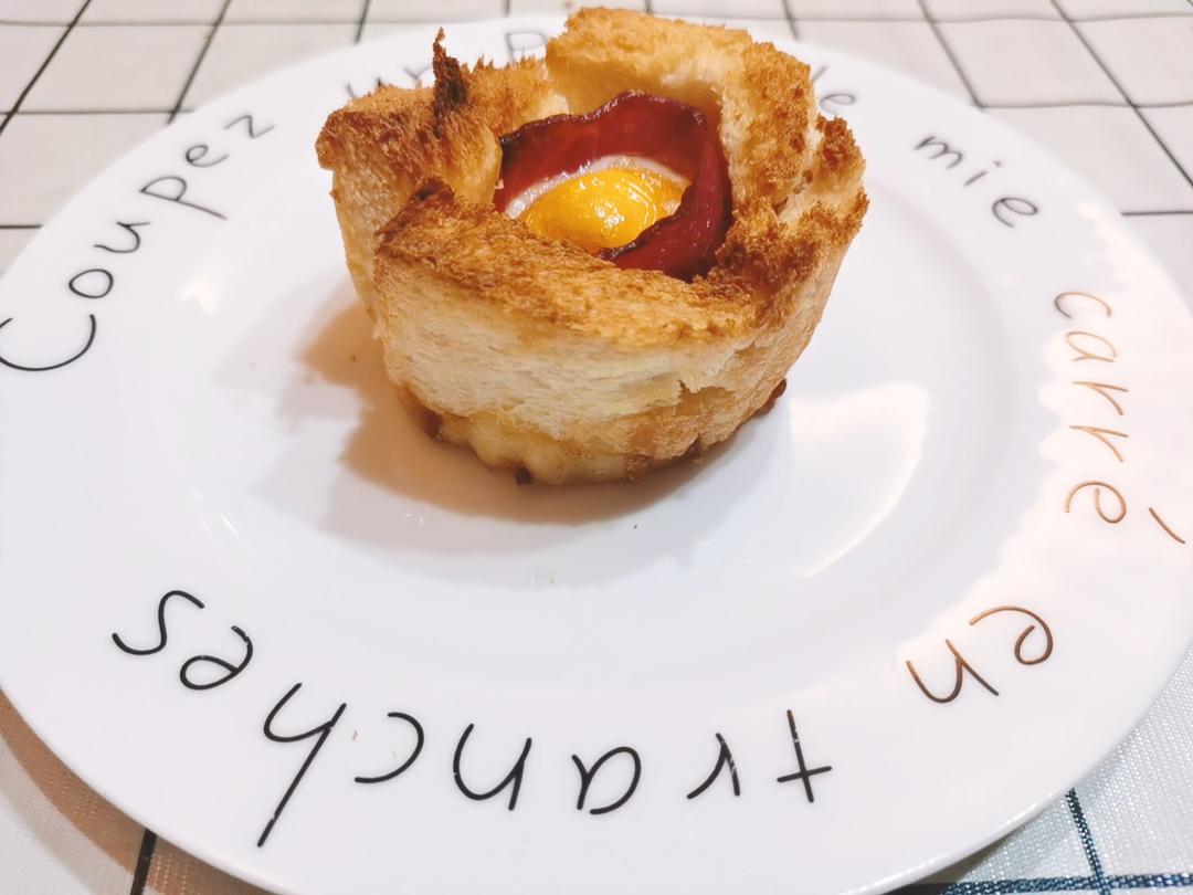 ［转载］培根鸡蛋面包杯