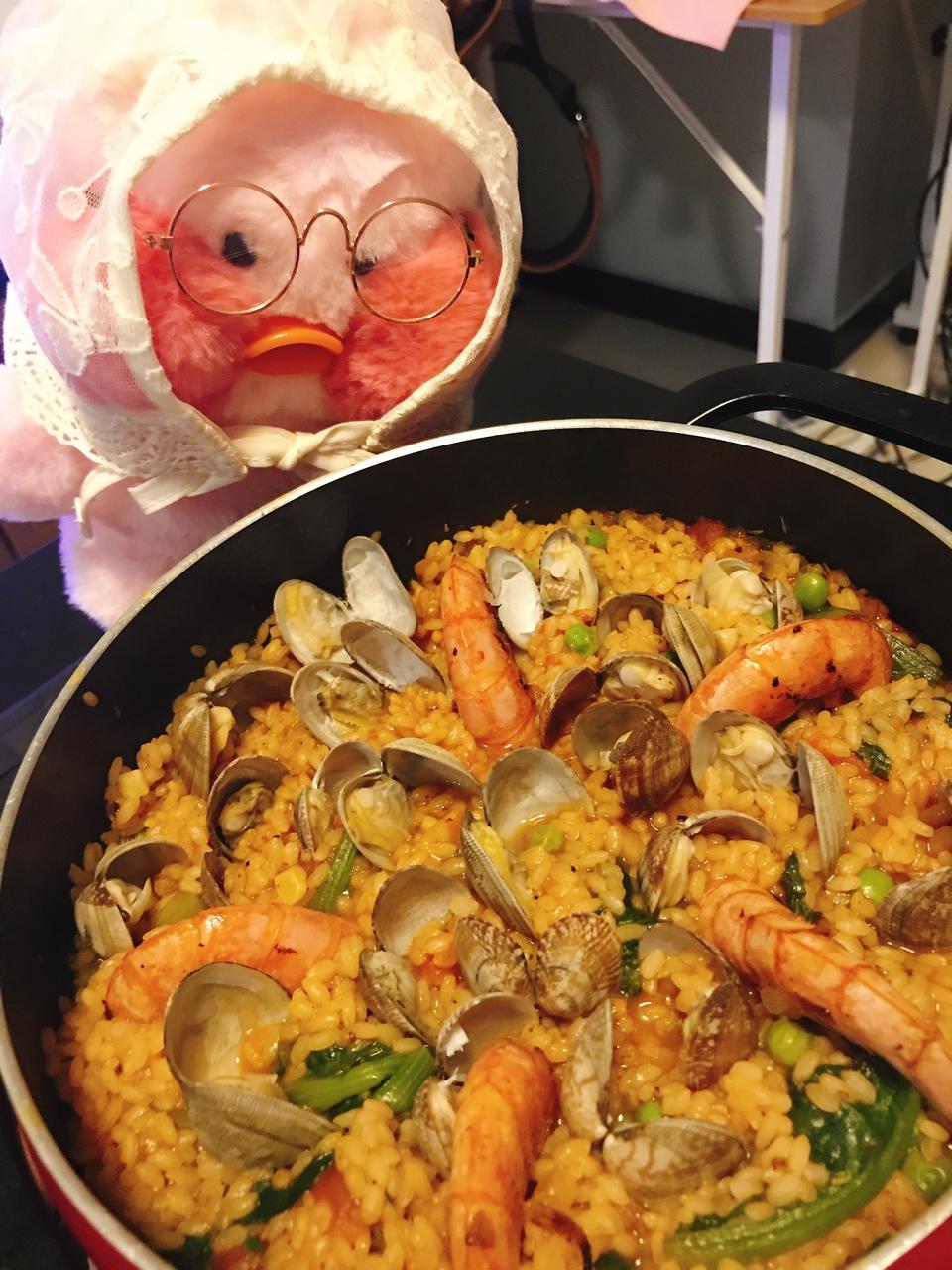 【曼食慢语】Seafood Paella 西班牙海鲜饭
