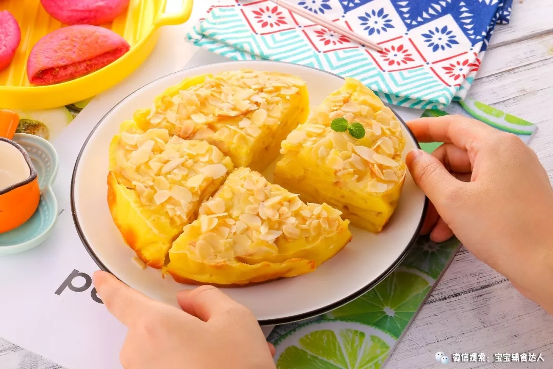 苹果蛋糕布丁 宝宝辅食食谱的做法 步骤13