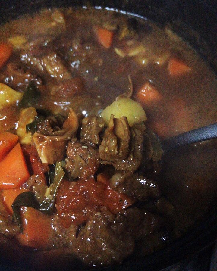 红烧牛肉土豆 （独家秘制）