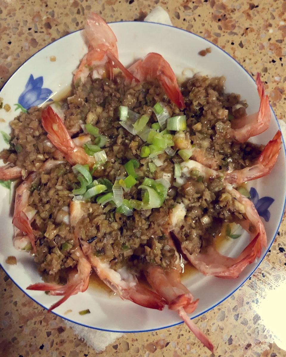 蒜蓉粉丝蒸虾