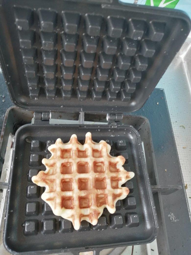 拒绝泡打粉的华夫饼方子