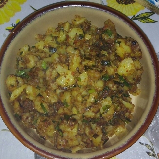 孜然香辣土豆泥