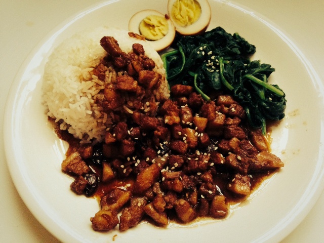 台式卤肉饭