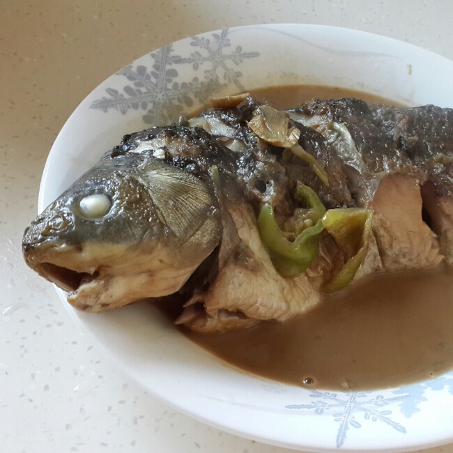 红烧鲫鱼