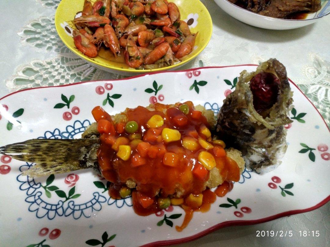 年菜必学【松鼠桂鱼】，给你多动图食谱，不信你学不会！（孔瑶原创食谱）