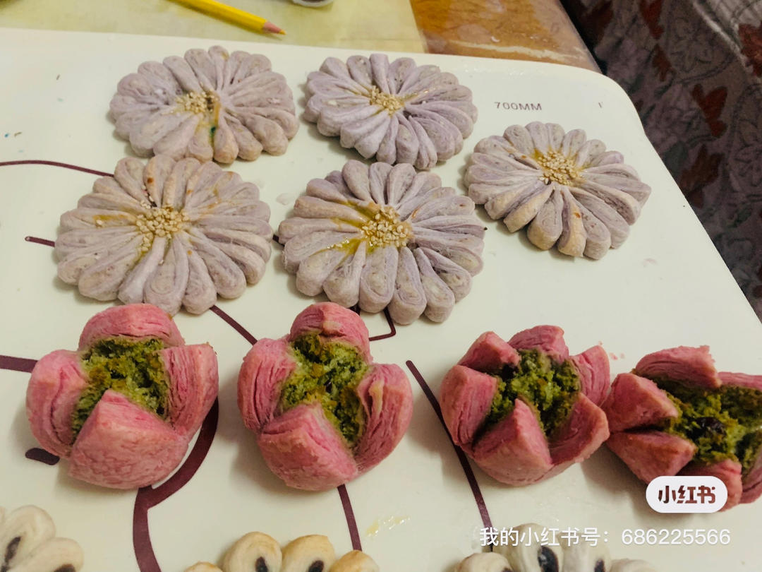 中式椰蓉荷花酥制作