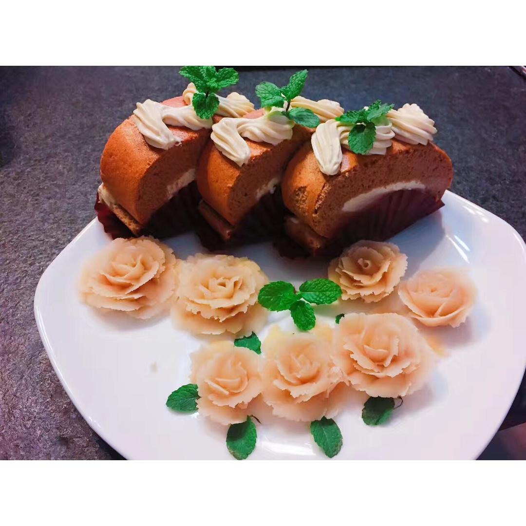 原味蛋糕卷