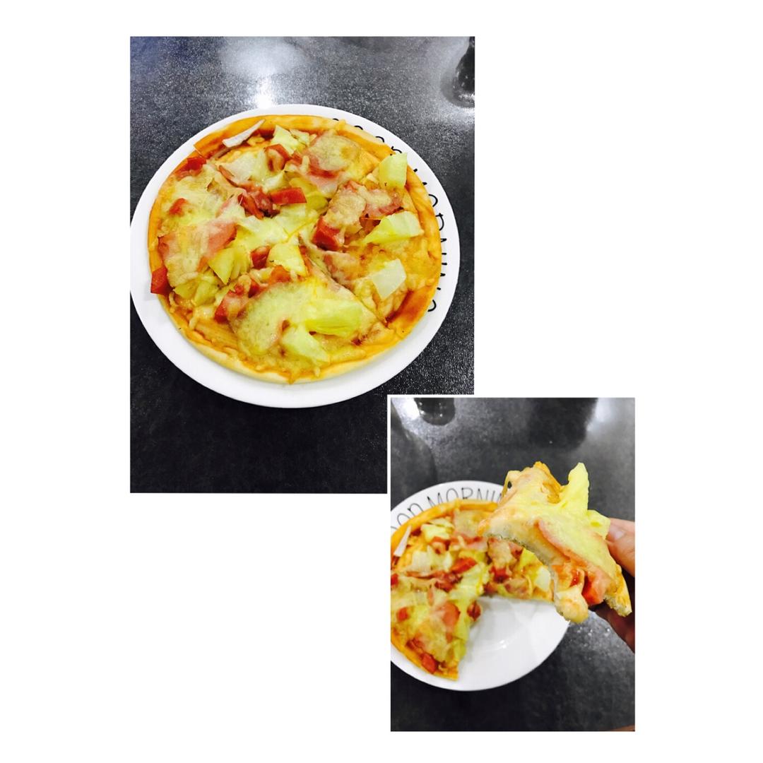 夏威夷pizza（附饼底冷冻法）