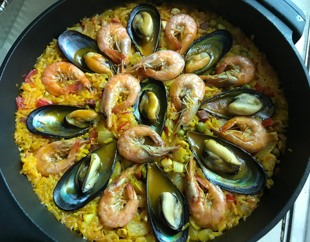 正宗paella 西班牙海鲜饭