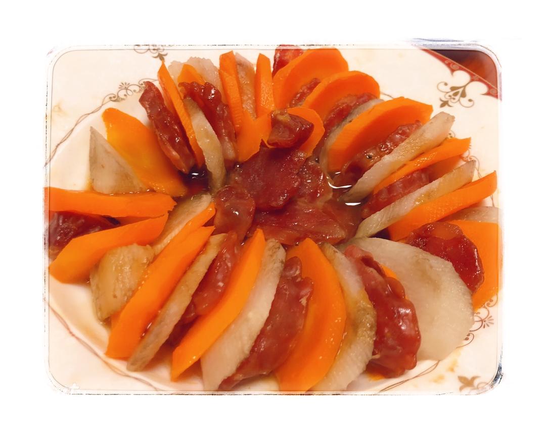 腊肠/胡萝卜/山药/腊肠/胡萝卜/山药……