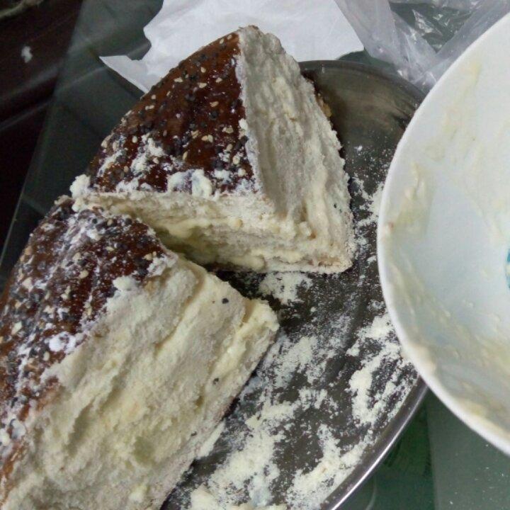 火遍朋友圈的～乳酪包