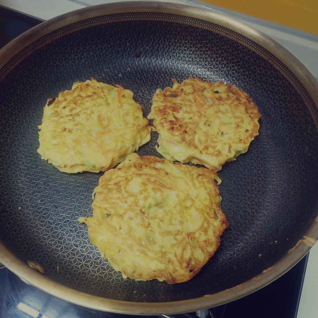 土豆饼(土豆胡萝卜丝饼)
