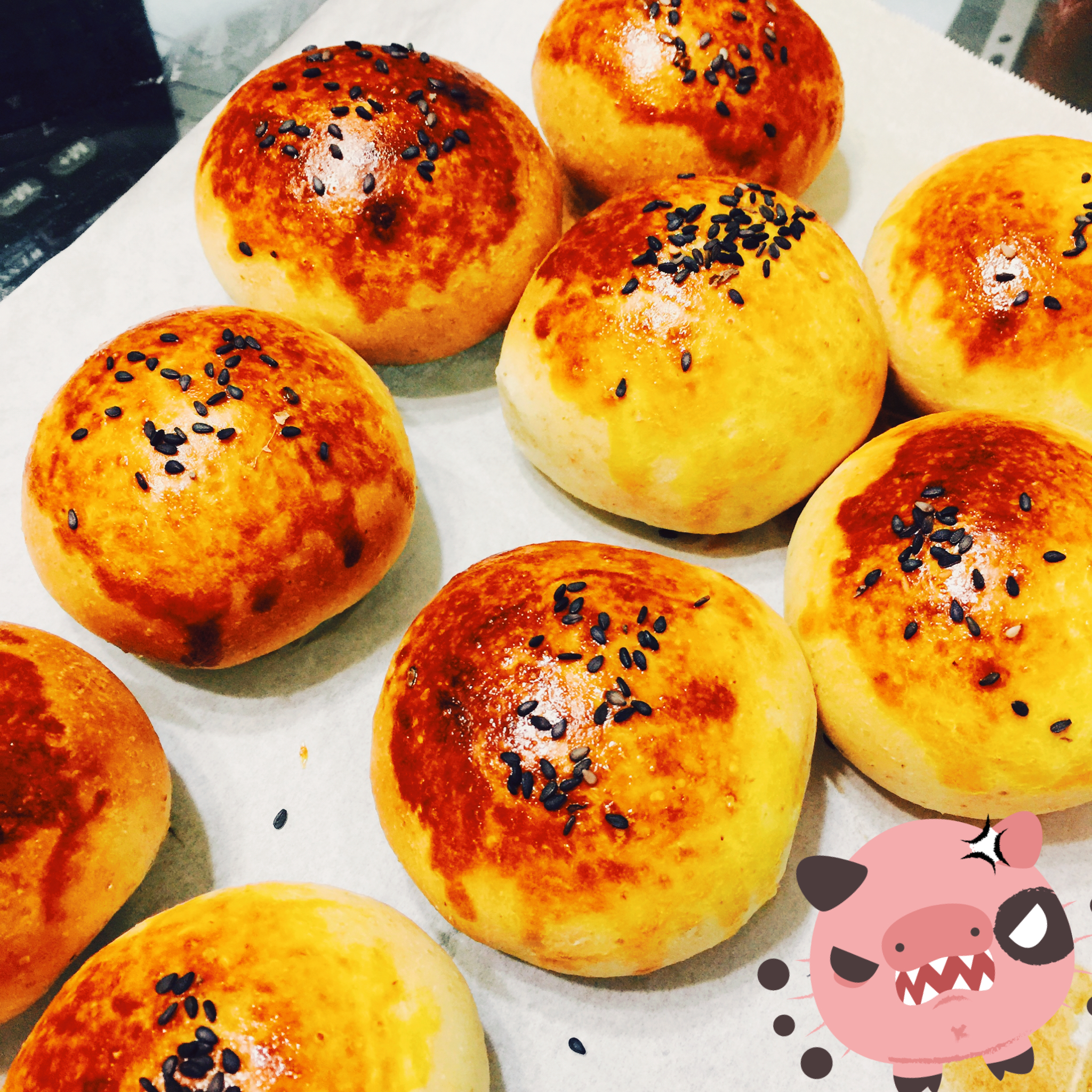 日式红豆面包