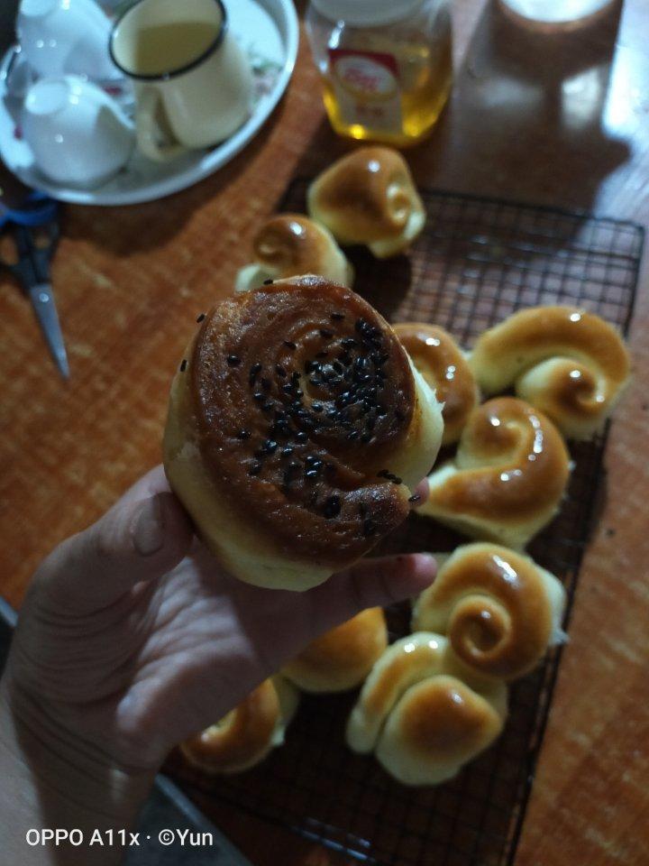 蜂蜜脆底小面包