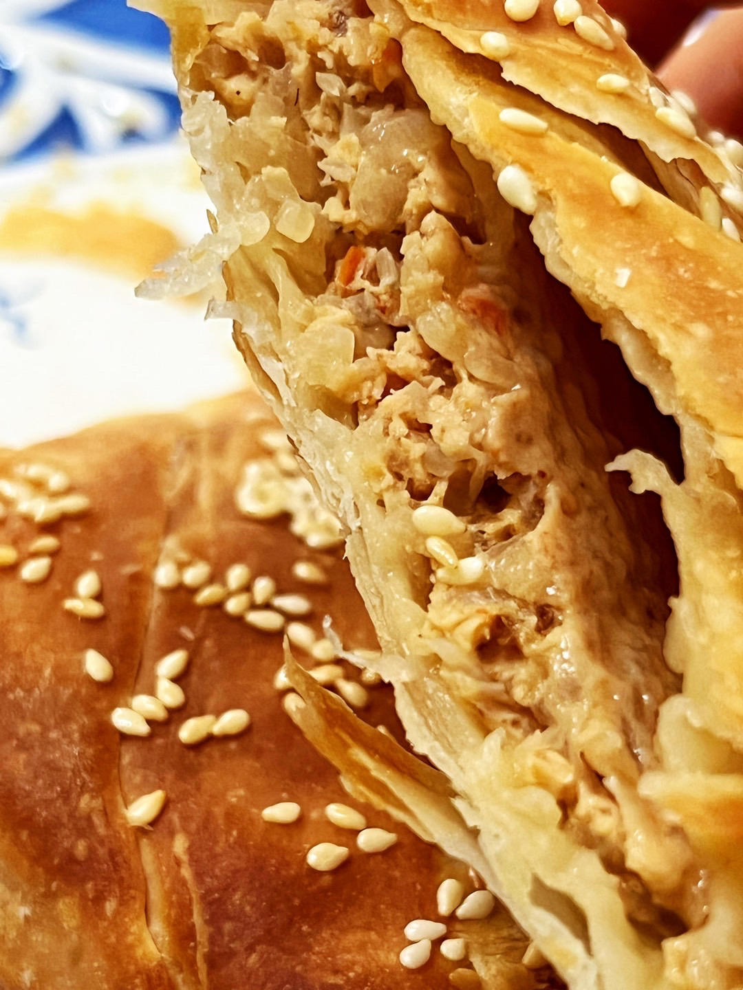 快手牛肉饼（手抓饼版）