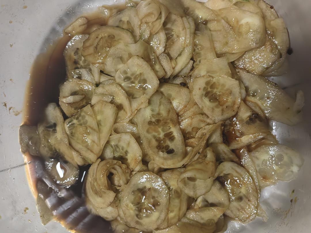 家传黄瓜咸菜，酱黄瓜（红糖版）