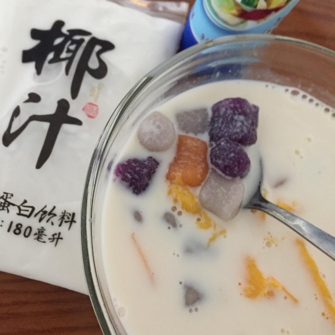 满足你的偷学欲望，“鲜芋仙”的三色芋圆在家也能轻松搞定！——三色芋圆