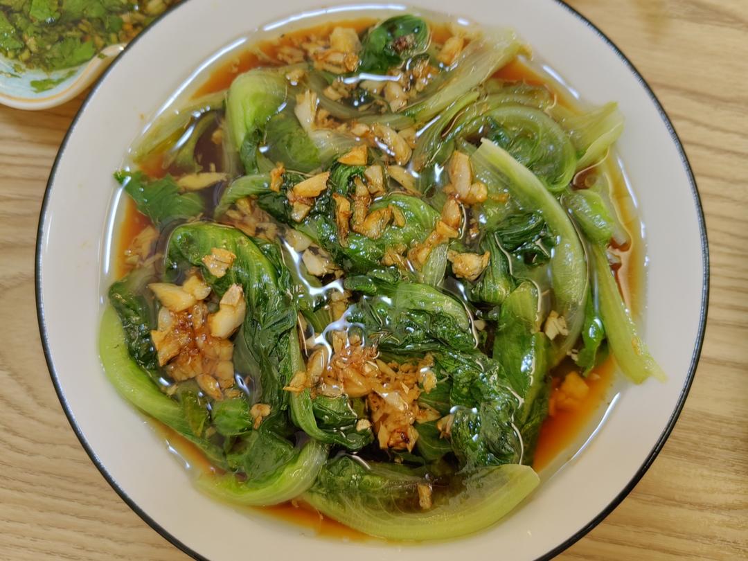 蚝油蒜蓉生菜