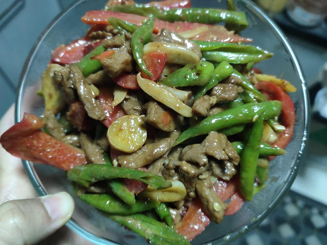 超下饭青椒炒黄牛肉