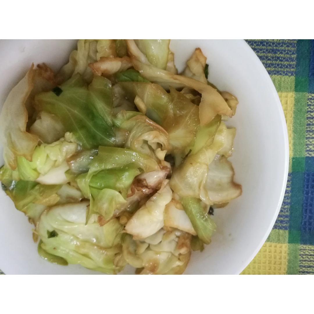 手撕牛心菜