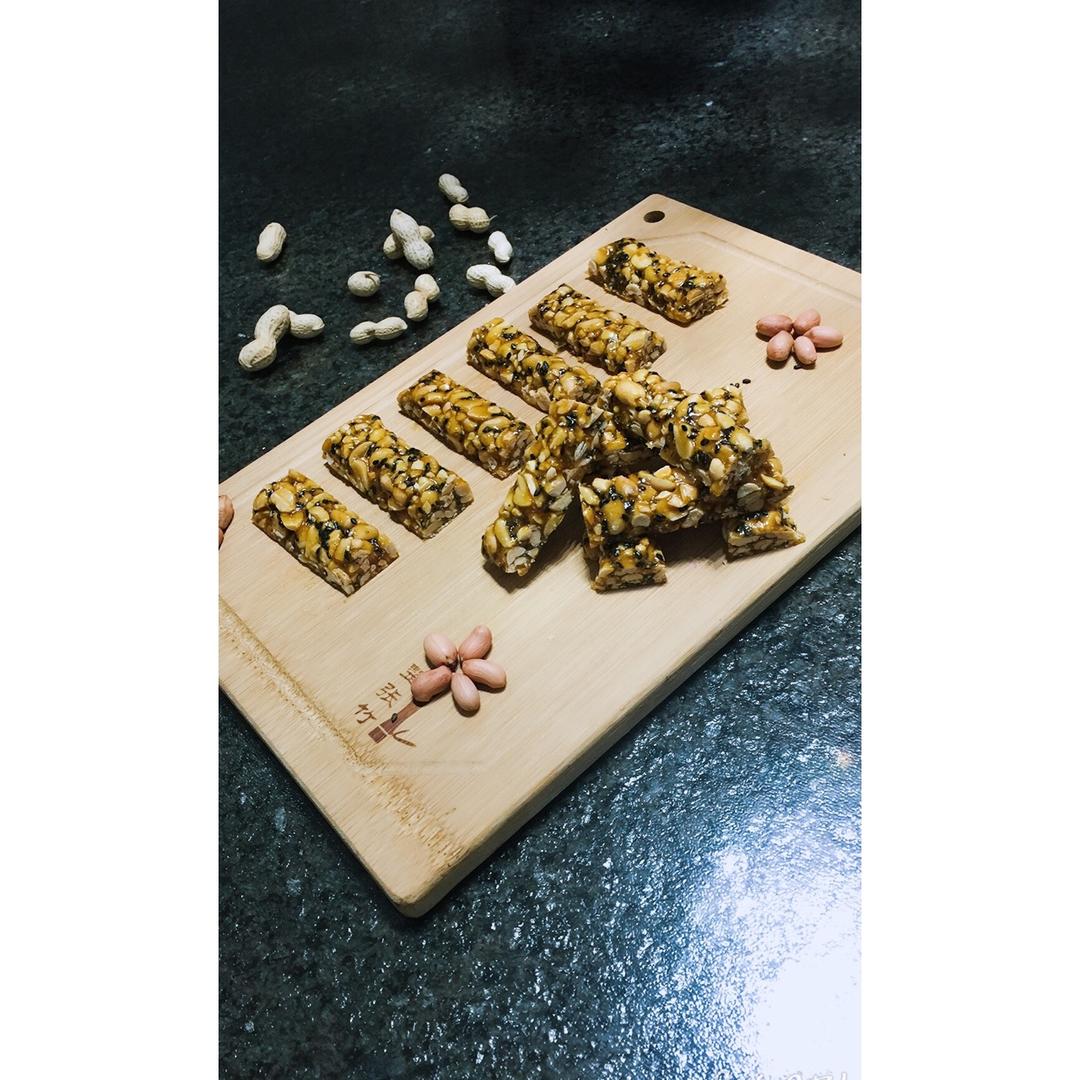 无水无油香脆花生糖
