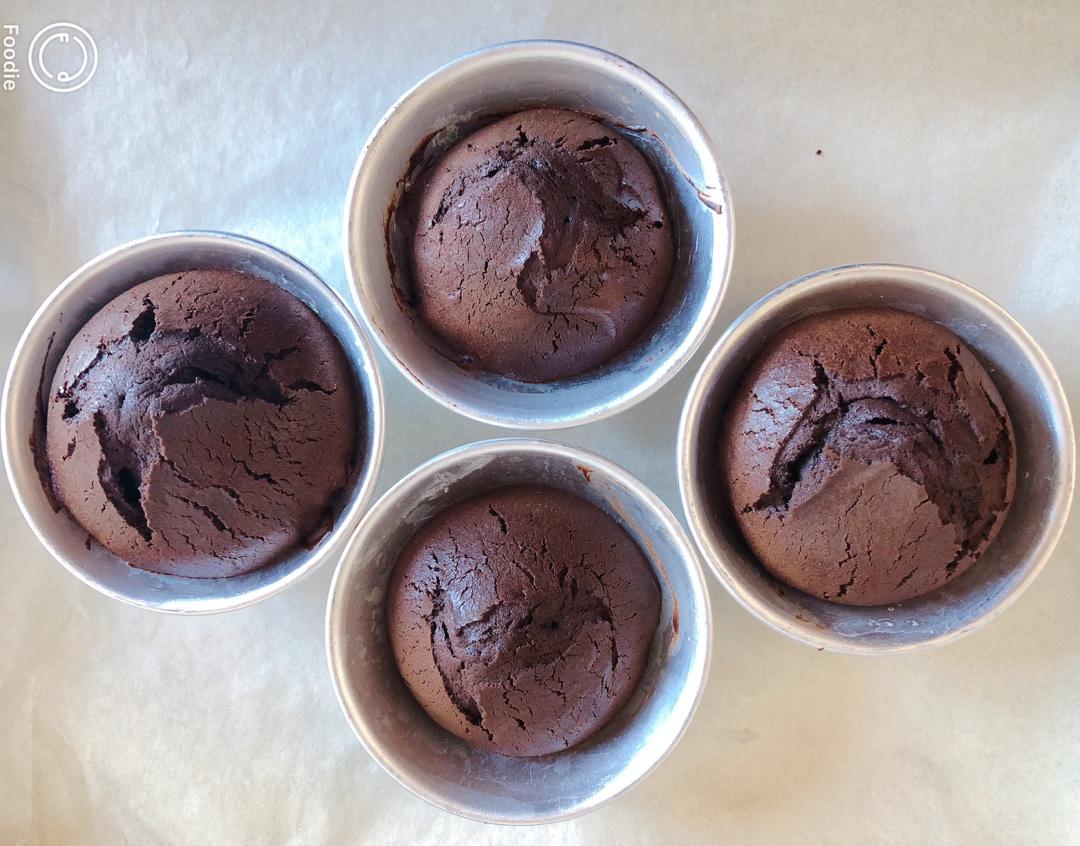 巧克力熔岩蛋糕(全图文超简单)