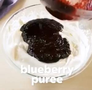 蓝莓冰淇淋 超简单100%成功的做法 步骤14