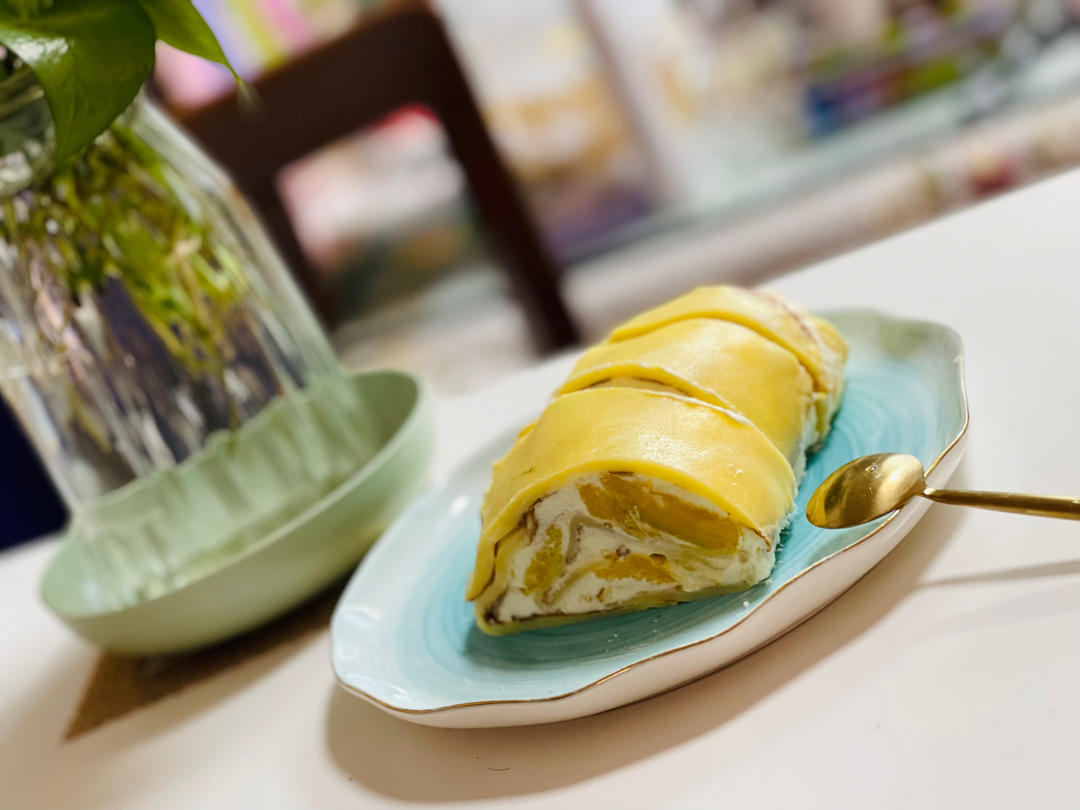 一次成功❗️平底锅就能做🍳巨好吃毛巾卷