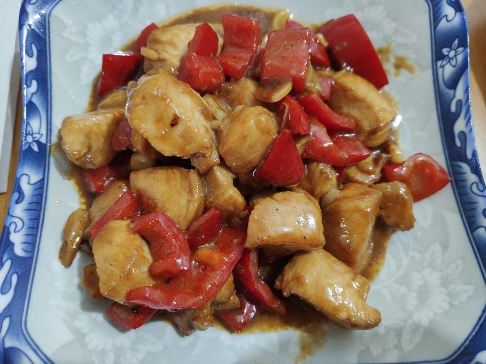 超嫩的小炒鸡胸肉