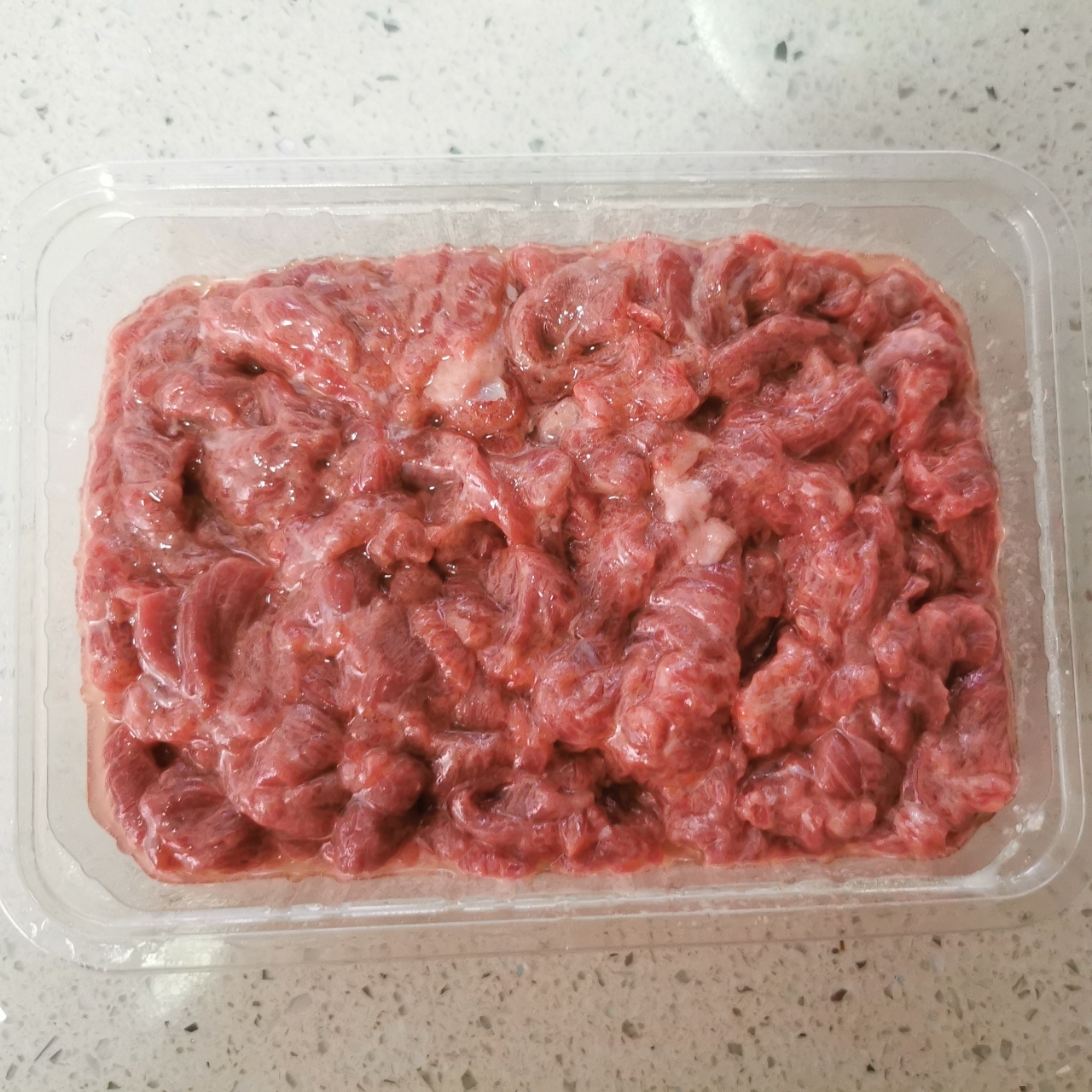 青椒炒牛肉 /（滑牛肉）的做法 步骤1