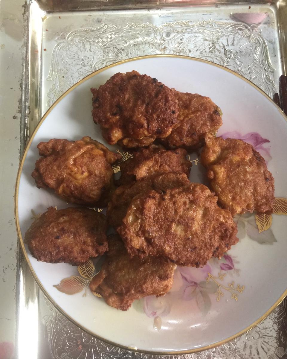 香煎鸡肉饼