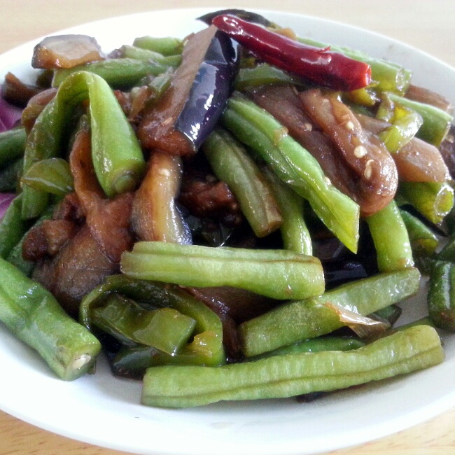茄子豆角