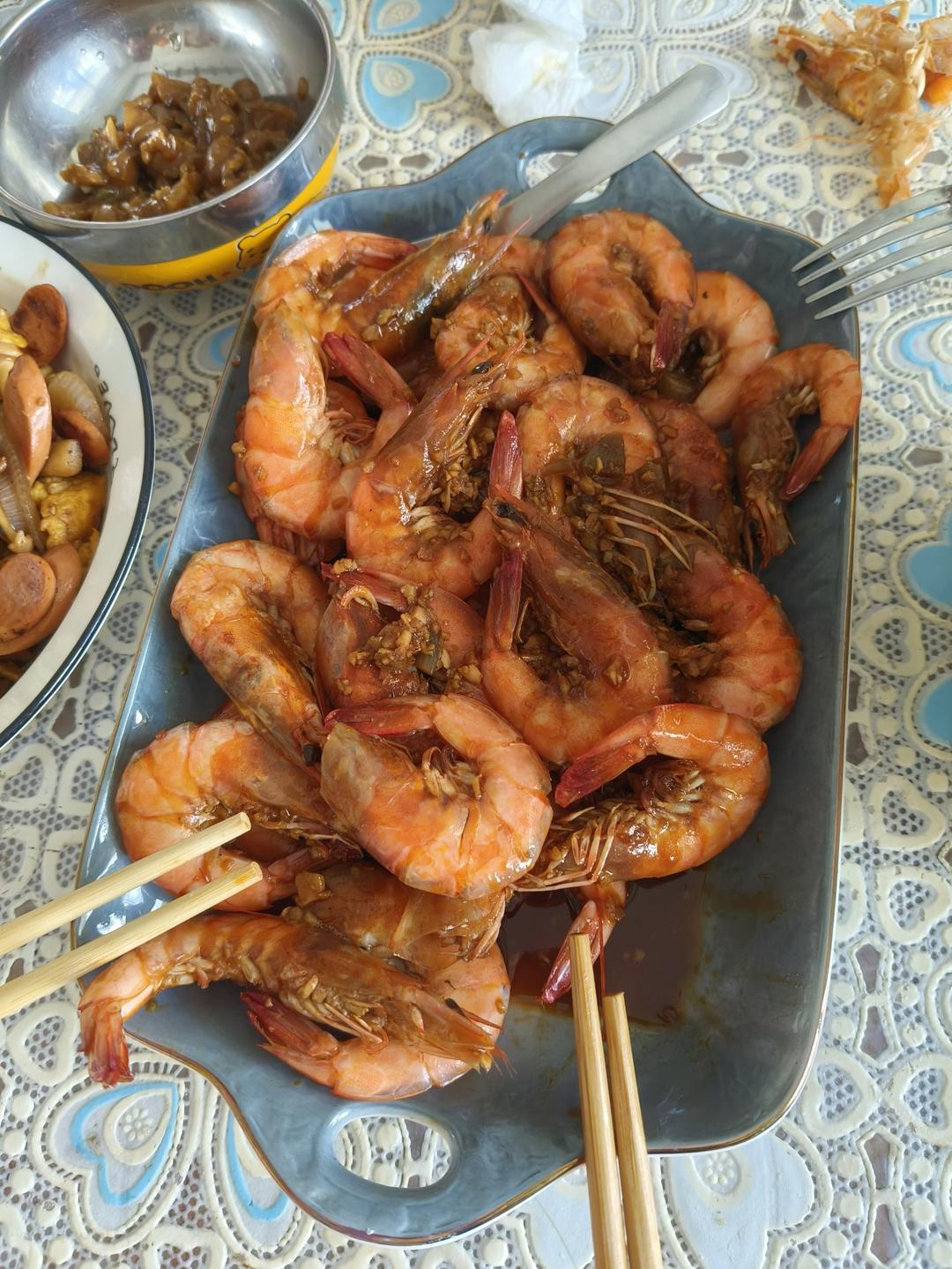 家庭版油焖大虾