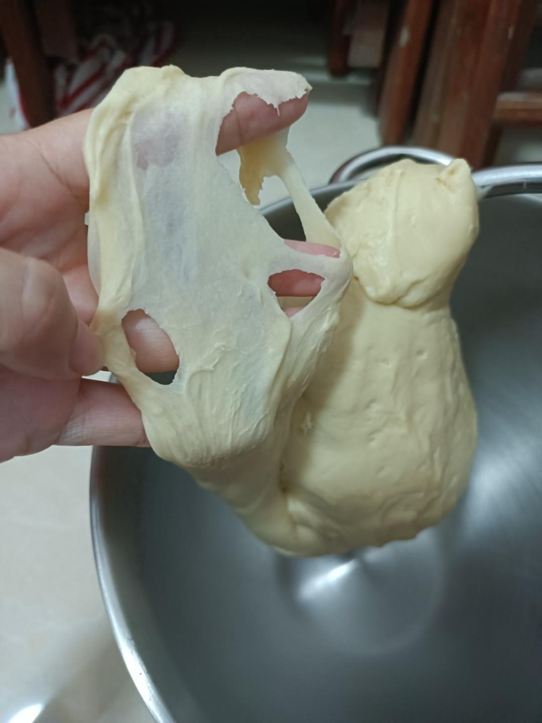 纯奶手撕吐司的做法 步骤1