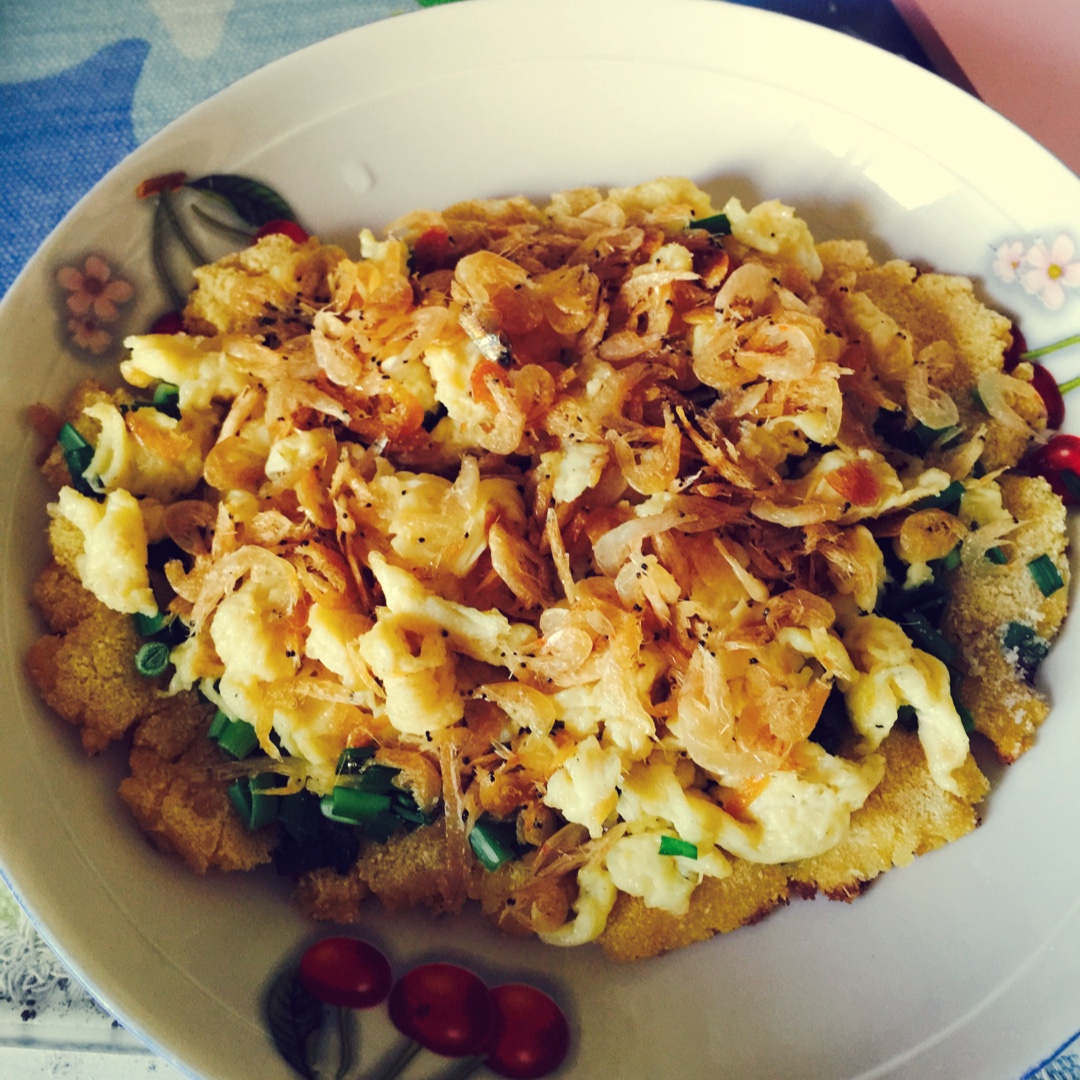 韭菜鸡蛋打烀饼